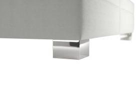 Dvoulůžko Nadia v rozměru 180x200 cm, v potahu Loft 1, ukázka  nožičky 