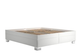 Dvoulůžko Nadia v rozměru 180x200 cm, v potahu Loft 1, ukázka roštu 