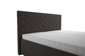 Dvoulůžko Neapol v rozměru 180x200 cm, v potahu Salina 4004, detail čela