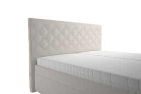 Dvoulůžko Neapol v rozměru 180x200 cm, v potahu Matrix 2, detail čela