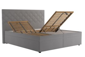 Dvoulůžko Neapol v rozměru 180x200 cm, v potahu Salina 4005, polohování