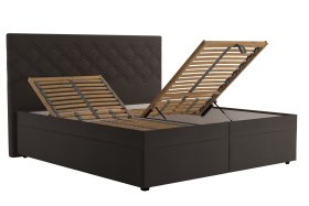 Dvoulůžko Neapol v rozměru 180x200 cm, v potahu Salina 4004, polohování