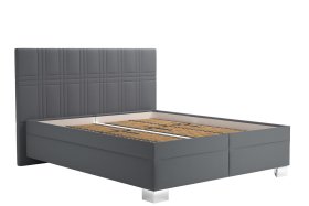 Dvoulůžko Venus v rozměru 160x200 cm, v potahu Enjoy 22 Anthra, bez matrací