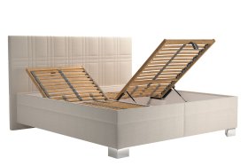 Dvoulůžko Venus v rozměru 180x200 cm, v potahu Bravo 2 Nature, polohování
