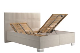 Dvoulůžko Venus v rozměru 160x200 cm, v potahu Bravo 2 Nature, polohování