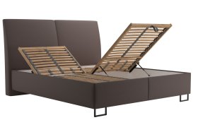 Dvoulůžko Margaret v rozměru 180x200 cm, v potahu Prima 6 Taupe, polohování