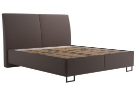 Dvoulůžko Margaret v rozměru 180x200 cm, v potahu Prima 6 Taupe, bez matrací