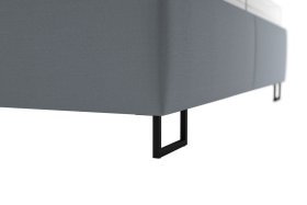 Dvoulůžko Margaret v rozměru 180x200 cm, v potahu Matrix 21, podnoží