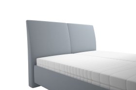 Dvoulůžko Margaret v rozměru 180x200 cm, v potahu Matrix 21, detail čela