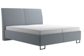 Dvoulůžko Margaret v rozměru 180x200 cm, v potahu Matrix 21, s matracemi