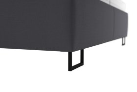 Dvoulůžko Margaret v rozměru 180x200 cm, v potahu Matrix 17, podnoží