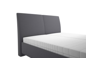 Dvoulůžko Margaret v rozměru 180x200 cm, v potahu Matrix 17, detail čela