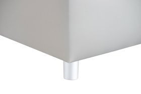 Dvoulůžko Merci v potahu Loft 1, podnoží