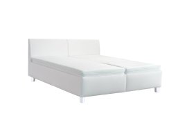 Dvoulůžko Merci v potahu Loft 1, s matracemi