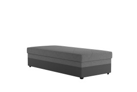 Válenda Evelyn v rozměru 90x20 cm, v potahu Tribeca Grey a Molisoft 81
