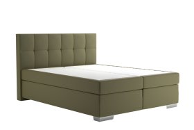 Boxspring Potenza v rozměru 160x200 cm, v potahu Prima 10 Olive, bez topperu 