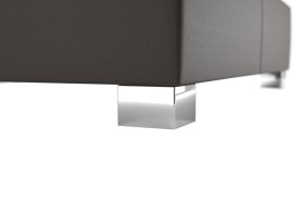 Dvoulůžko Lilibet v rozměru 180x200 cm, v potahu Trinity 8, podnoží