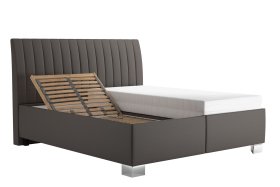 Dvoulůžko Lilibet v rozměru 180x200 cm, v potahu Trinity 8, polohování hlavy