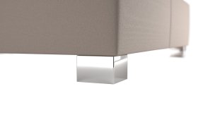 Dvoulůžko Lilibet v rozměru 180x200 cm, v potahu Trinity 2, podnoží