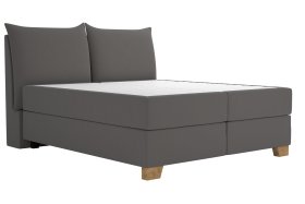Boxspring Brisa v rozměru 180x200 cm, v potahu Trend 15 Grey, bez topperu