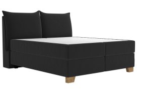 Boxspring Brisa v rozměru 180x200 cm, v potahu Trend 17 Black, bez topperu