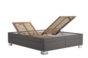 Dvoulůžko Nadia v rozměru 160x200 cm, v potahu Loft Coffee, polohování