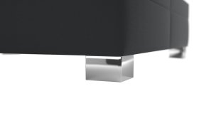 Dvoulůžko Nadia v rozměru 160x200 cm, v potahu Savoy 94, podnoží