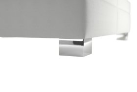 Dvoulůžko Nadia v rozměru 160x200 cm, v potahu Loft 1, podnoží