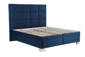 Dvoulůžko Sabrina v rozměru 180x200 cm, v potahu Tiffany 11 Blue, bez matrací