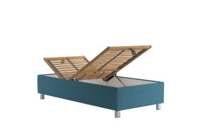 Jednolůžko Neptun v rozměru 90x200 cm, v potahu Ringo 8031, polohování