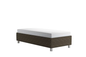 Jednolůžko Neptun v rozměru 90x200 cm, v potahu Mesa Plain 41, s matrací