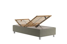 Jednolůžko Neptun v rozměru 90x200 cm, v potahu Pali C 01, polohování