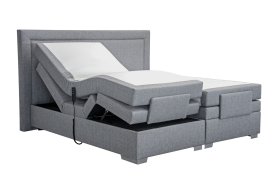 Boxspring Margo v rozměru 200x200 cm, v potahu Arte 23, polohování
