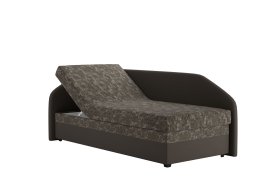 Válenda Turi do levého rohu v rozměru 90x200 cm, v potahu Stratos 9303 a Rodeo 5596