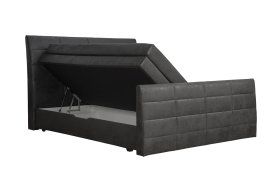 Boxspring Bonbon v rozměru 180x200 cm, v potahu Gobi 97, úložný prostor