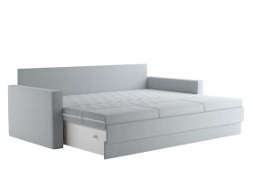 Pohovka Timea, v potahu Matrix 21, rozložená