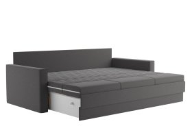 Pohovka Timea, v potahu Matrix 17, rozložená