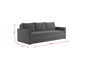 Pohovka Timea, v potahu Matrix 17, rozměry