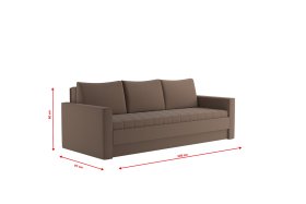 Pohovka Timea, v potahu Matrix 5, rozměry