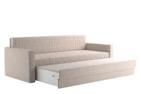 Pohovka Timea, v potahu Matrix 2, rozložená