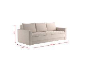 Pohovka Timea, v potahu Matrix 2, rozměry