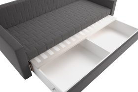 Pohovka Timea, v potahu Matrix 17, ukázka úložného prostoru