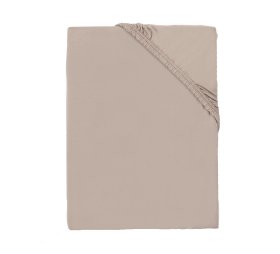 DeLuxe prostěradlo, světle hnědá barva, detail balení