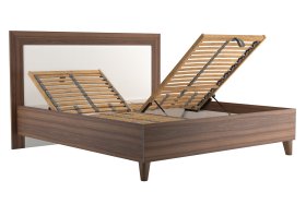 Dvoulůžko Malaga v rozměru 180x200 cm, v potahu Loft 1, polohování