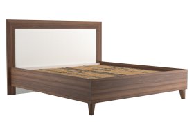 Dvoulůžko Malaga v rozměru 180x200 cm, v potahu Loft 1, bez matrací