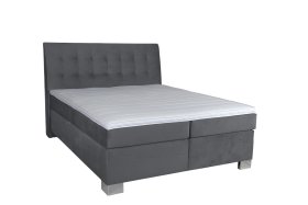 Boxspring Diego v rozměru 160x200 cm, v potahu Amore 32, s topperem