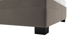 Dvoulůžko Sabrina v rozměru 180x200 cm, v potahu Tiffany 29 Taupe, podnoží