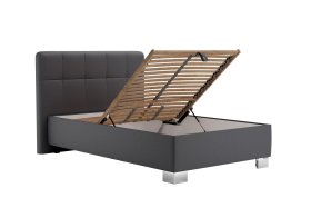 Jednolůžko Kelly v rozměru 120x200 cm, v potahu Trinity 15, úložný prostor