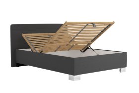 Jednolůžko Sendy v rozměru 140x200 cm, v potahu Antony 74-88, polohování