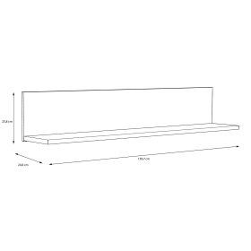 Police Arko, rozměry